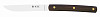 Нож для стейка Icel 11см, ручка из палисандра, цвет темный 23300.ST01000.110 фото